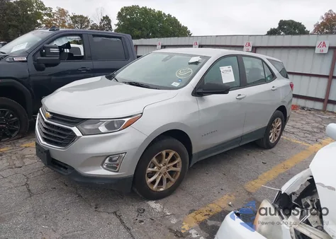 2020 Chevrolet Equinox Fwd Ls из США, поврежденный, VIN 3GNAXHEV5LS528222